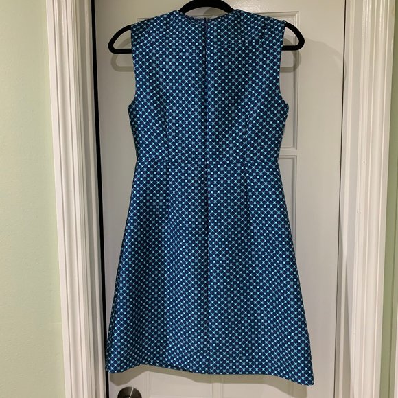 DVF Carrie Shift Dress Geometric Print - Picture 2 of 4